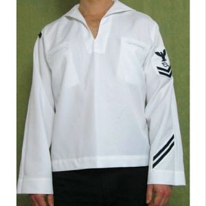 Navy Uniform Shirt from FLEASWTRACEN 44" Chest